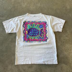 Vintage 1991 crazy art tee